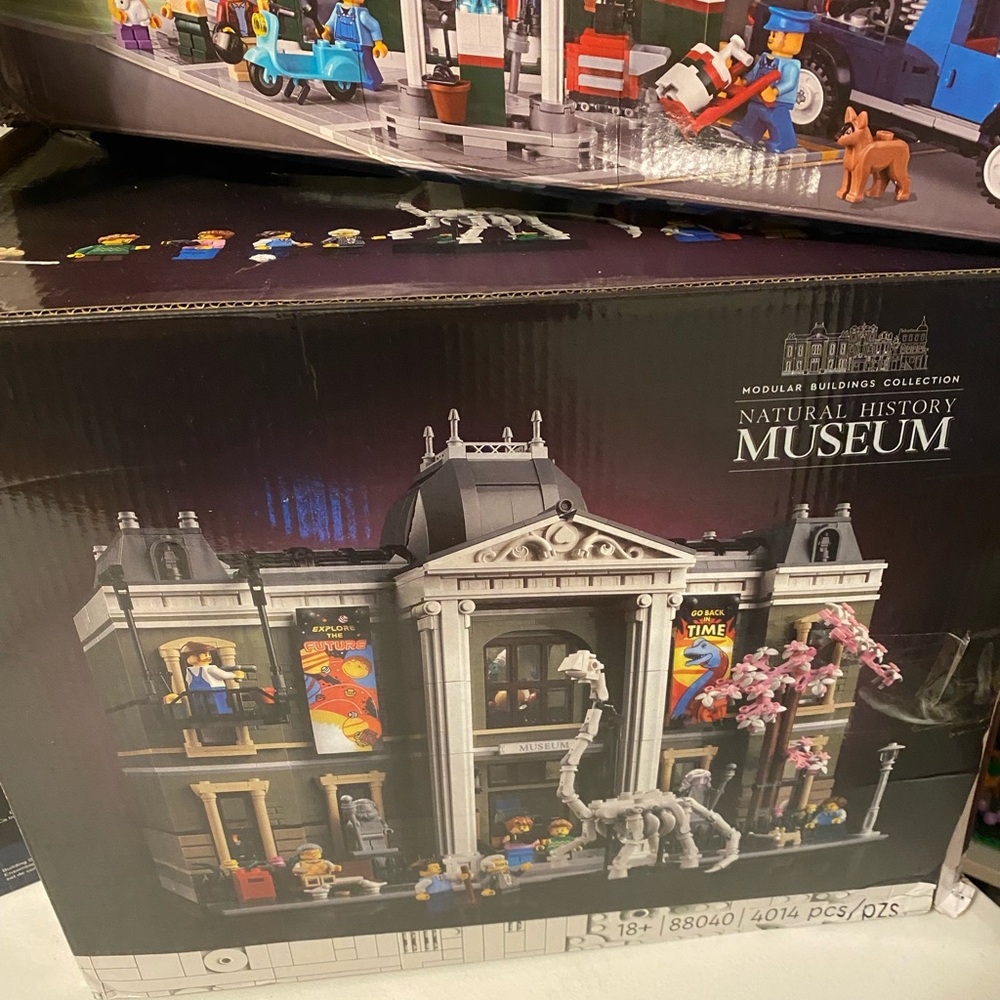 Natural History Museum building blocks